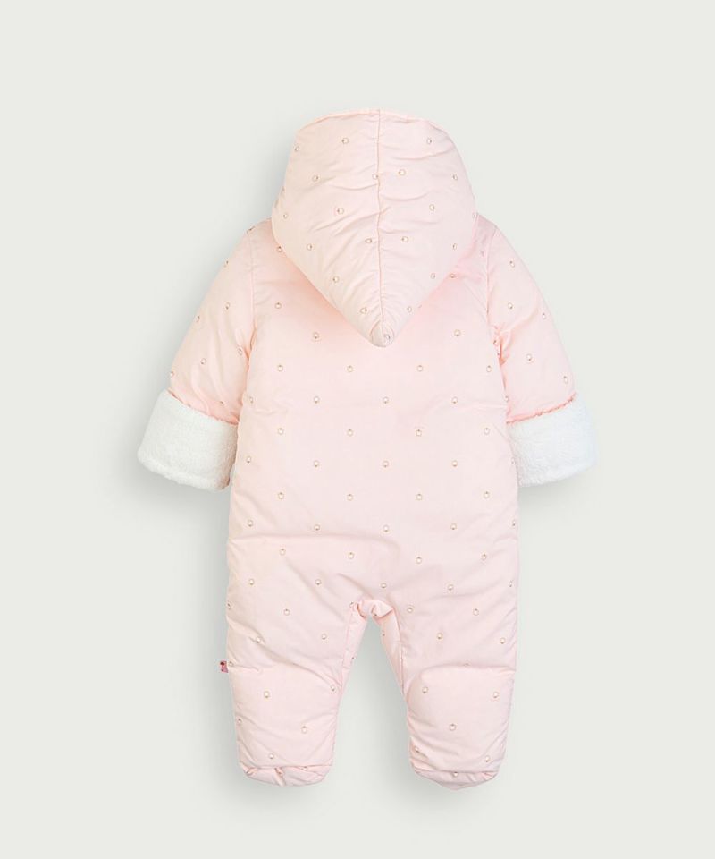 総柄フード付きパデットカバーオール | おしゃれな子供服 moimoln