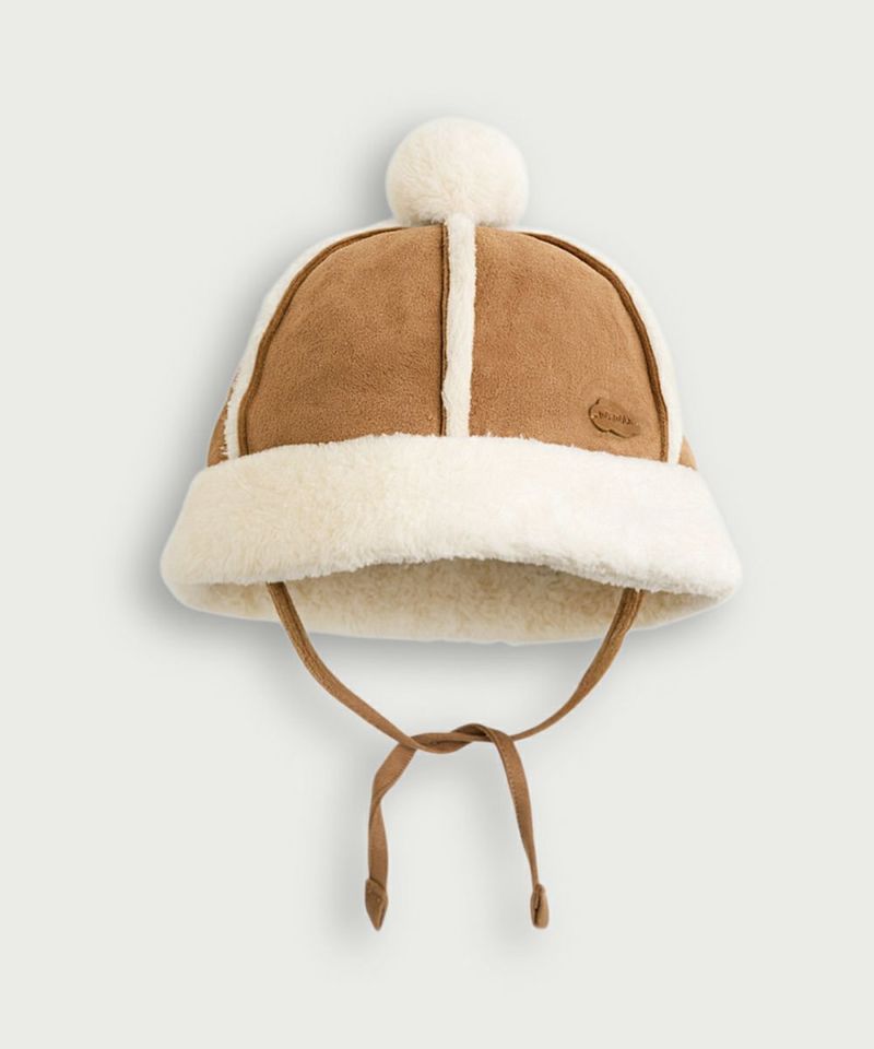 ニコルフェイクムートン帽 | おしゃれな子供服 moimoln（モイモルン