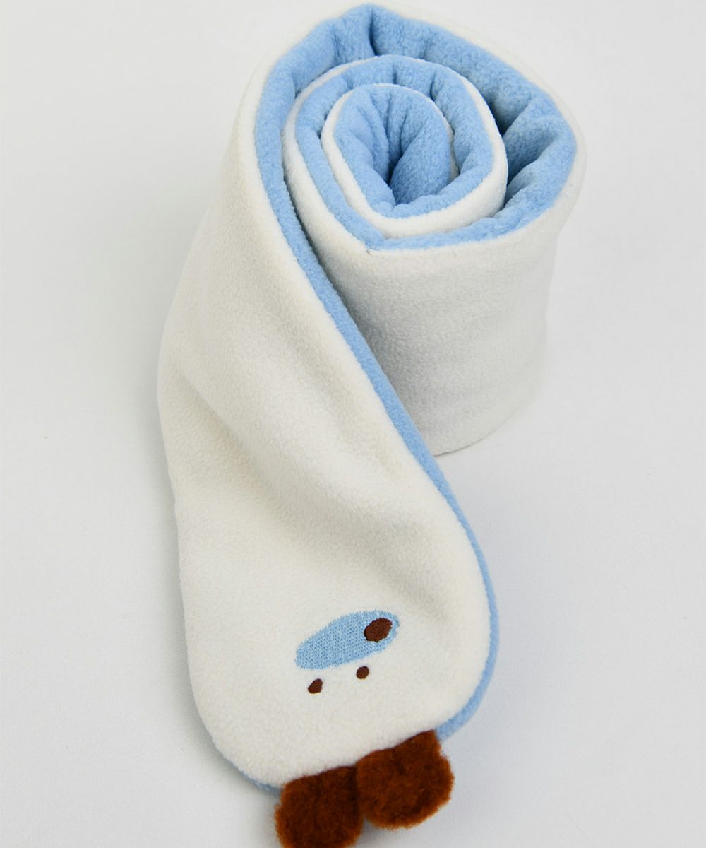 ベアラビットフリースマフラー | おしゃれな子供服 moimoln