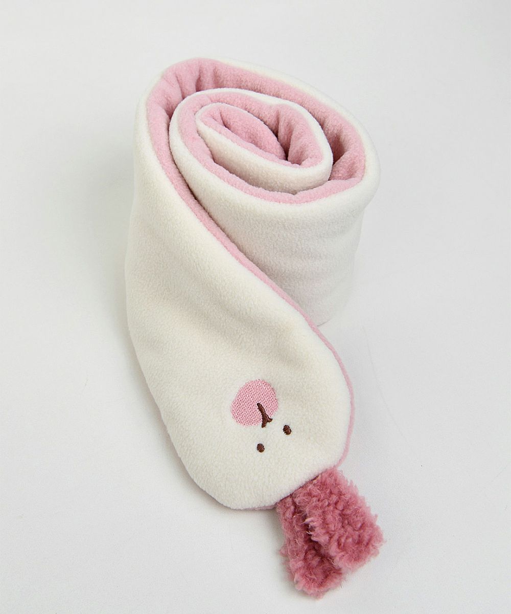 ベアラビットフリースマフラー | おしゃれな子供服 moimoln