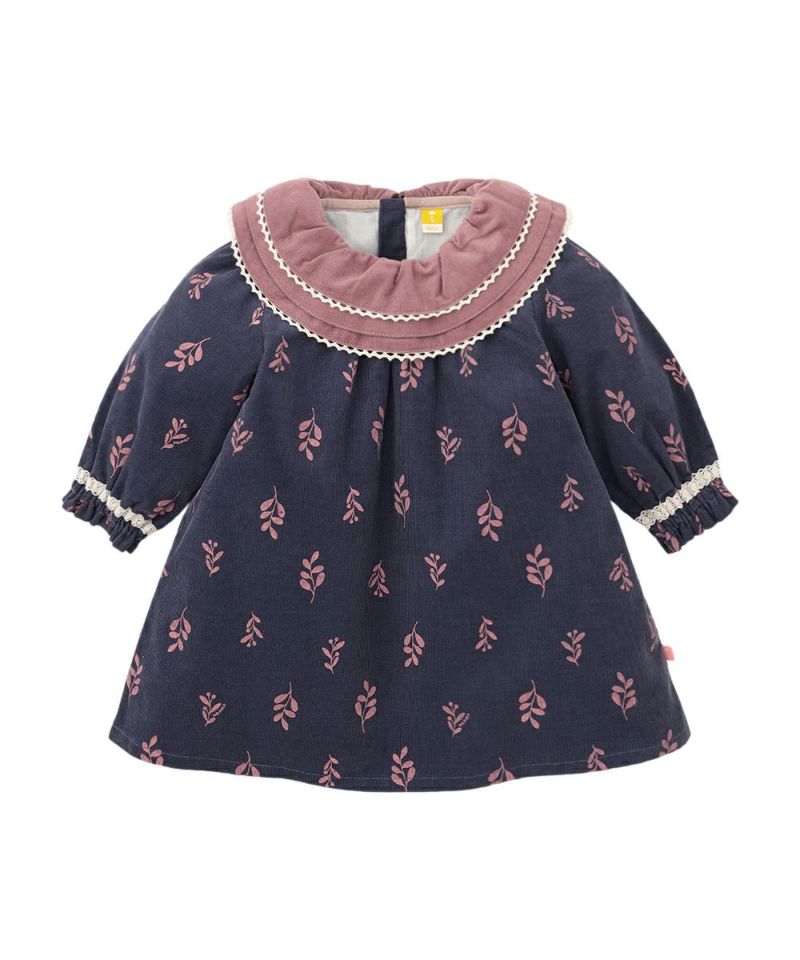 日本限定】【復刻企画】シャツコールプリントAラインワンピース