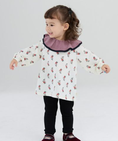 フォックスカラーロンパース | おしゃれな子供服 moimoln（モイモルン