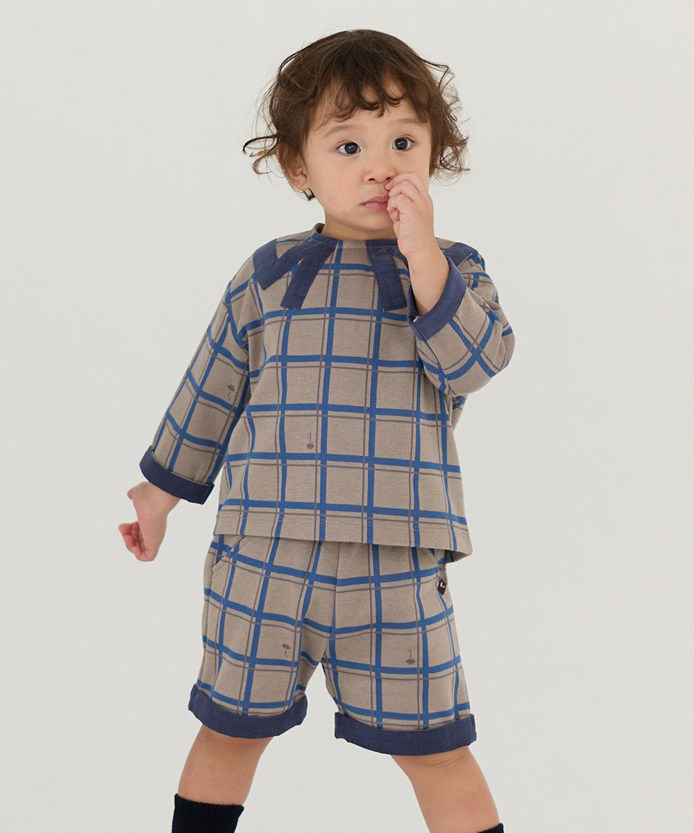 モデル身長：87cm　着用サイズ：90