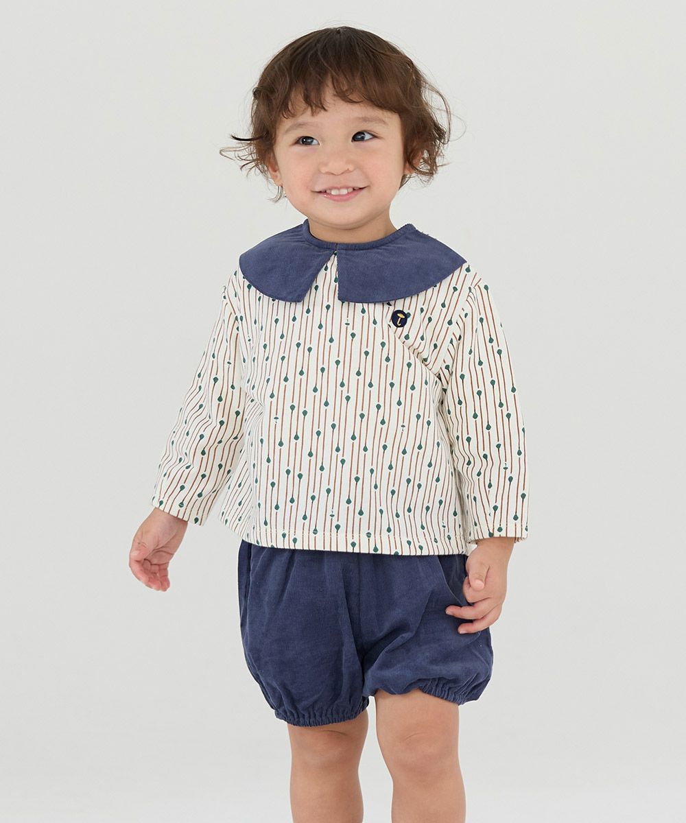 モデル身長：87cm　着用サイズ：90