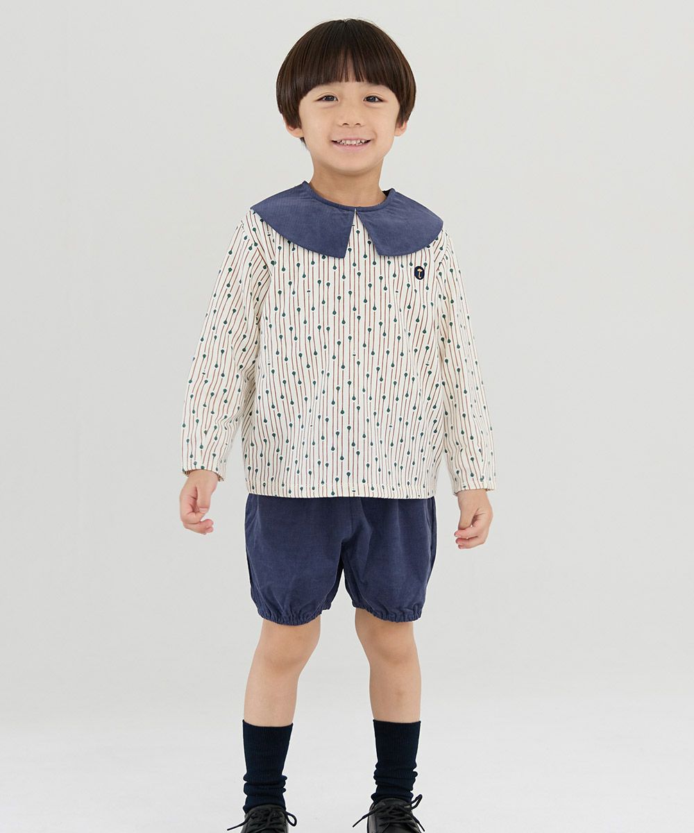 日本限定】【復刻企画】【セットアップ】ビッグカラーストライプ長袖