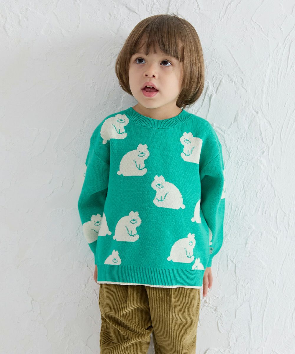 モデル身長：92cm　着用サイズ：100