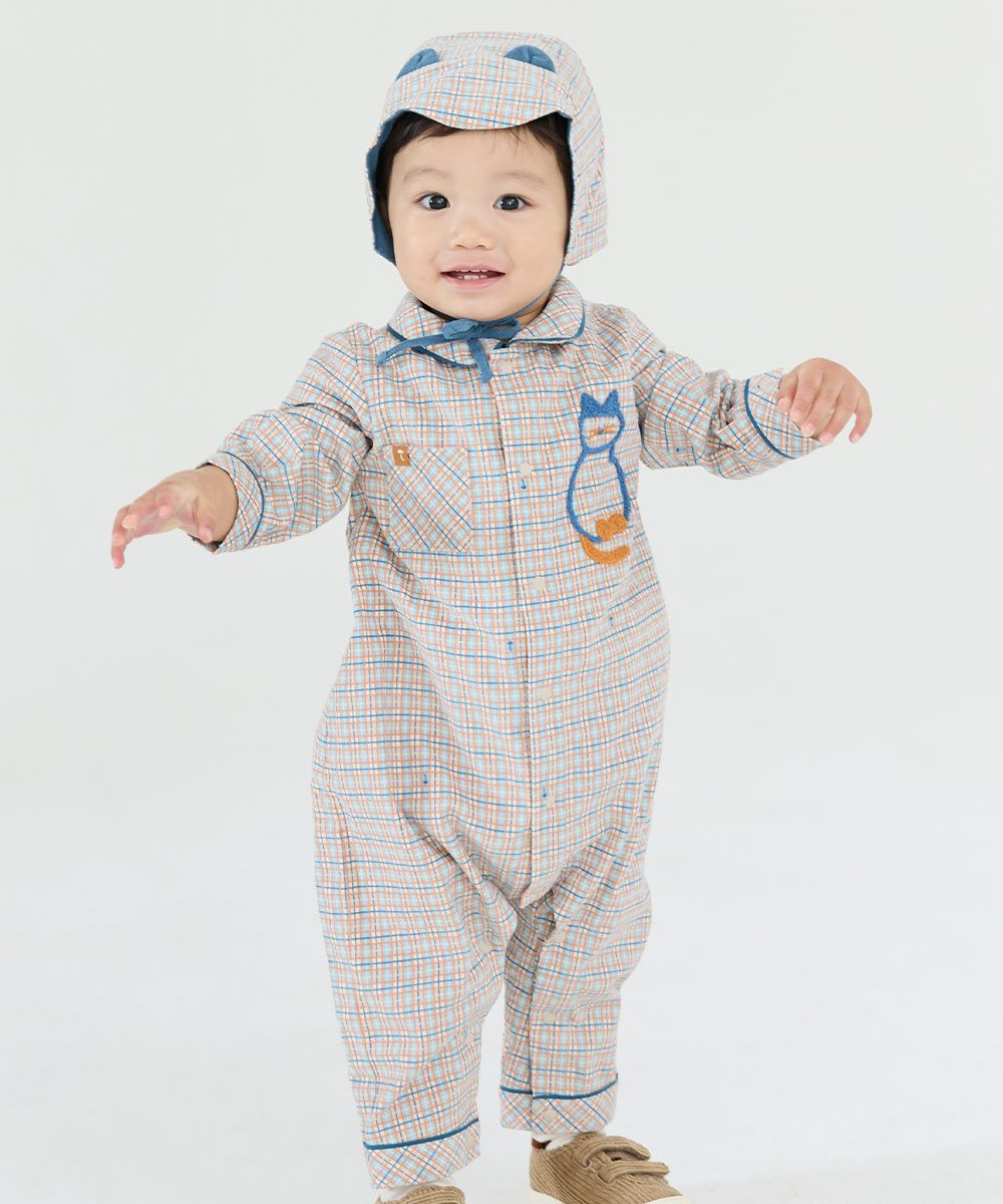 モデル身長：83cm　着用サイズ：80