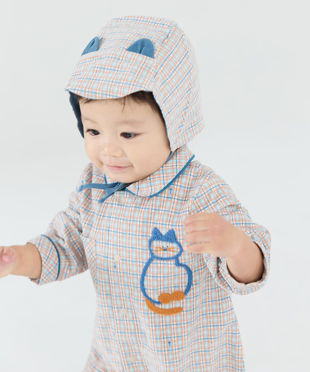 モデル身長：83cm　着用サイズ：80