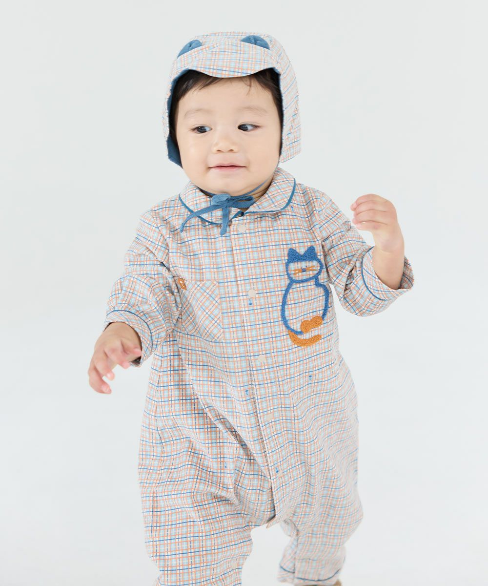 モデル身長：83cm　着用サイズ：80