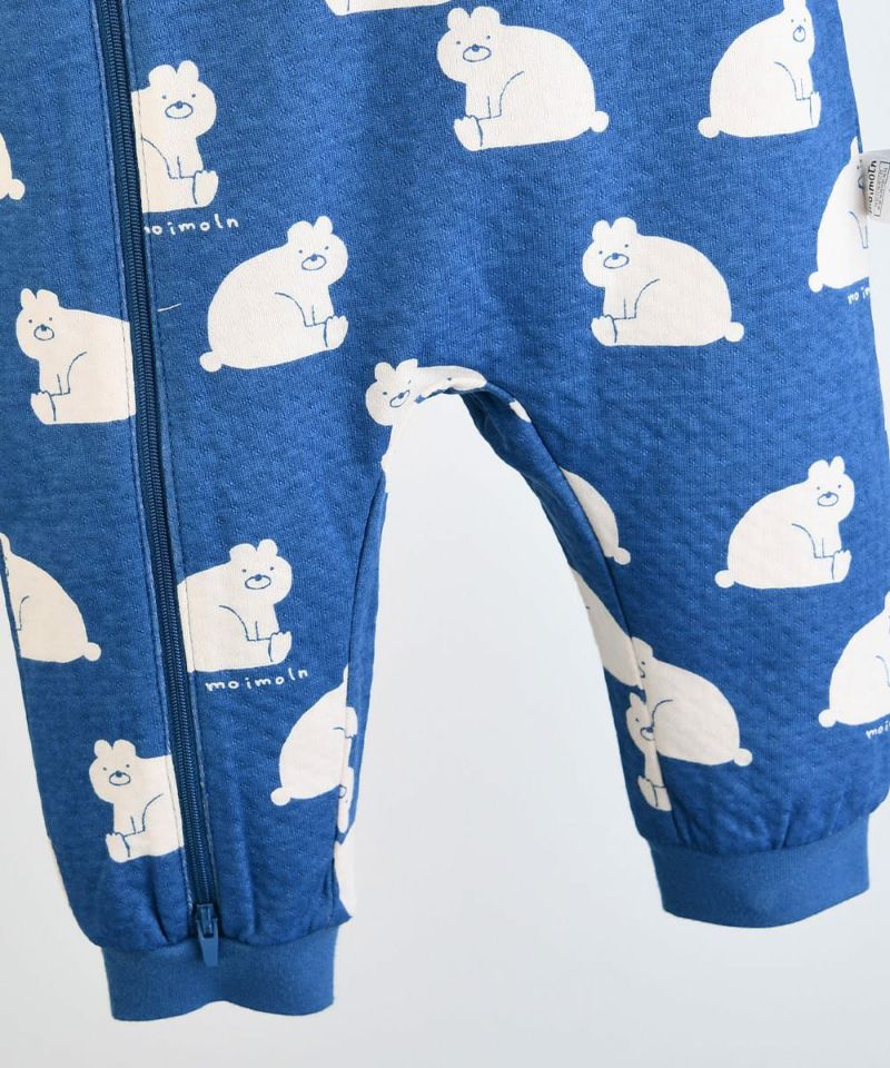 ビッグベアZIP長袖カバーオール | おしゃれな子供服 moimoln