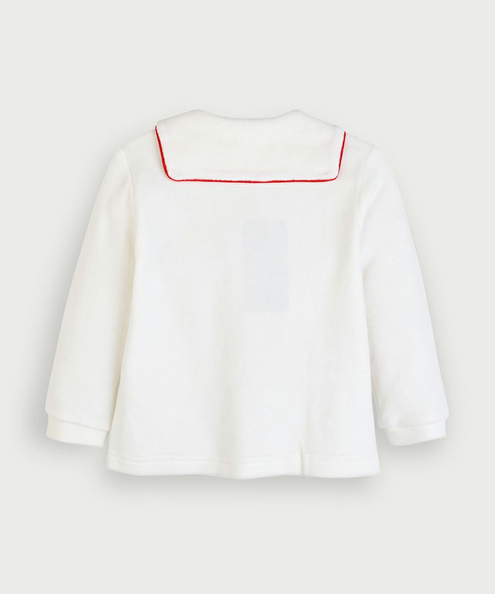 セットアップ】メリークリスマスコットンベロア長袖トップス＆パンツ