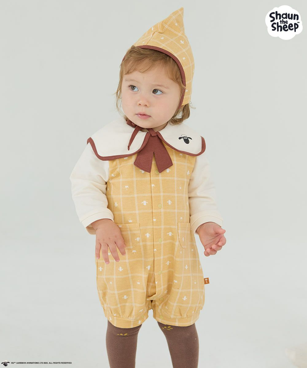 モデル身長：77cm　着用サイズ：80